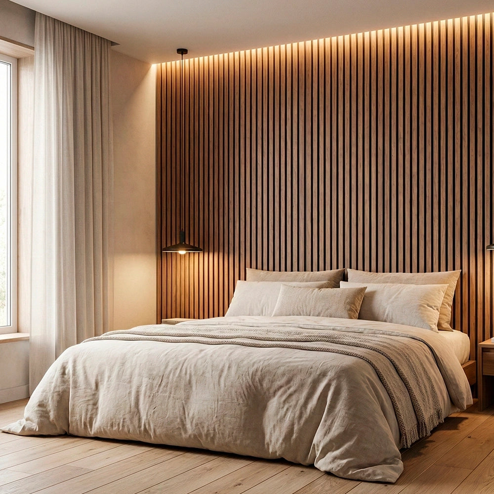 Flexibel och mångsidig lamellpanel (270 cm x 110 cm)