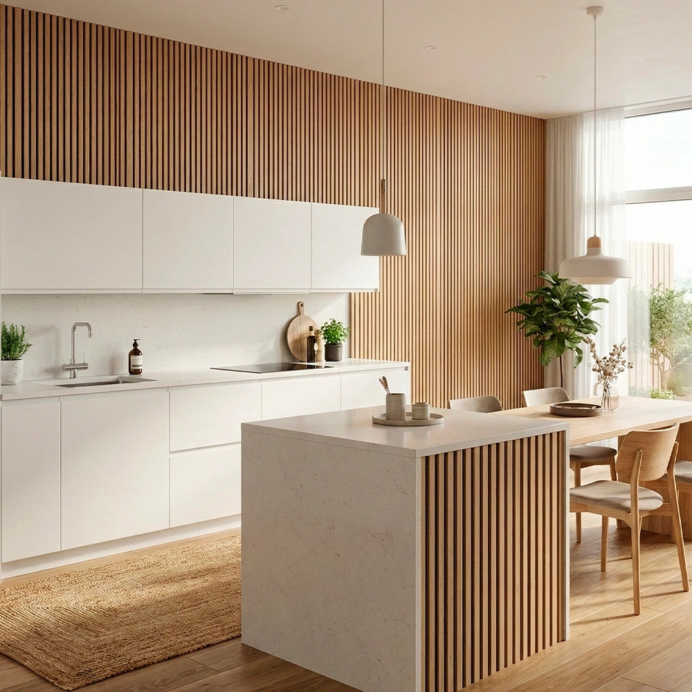 Flexibel och mångsidig lamellpanel (270 cm x 110 cm)