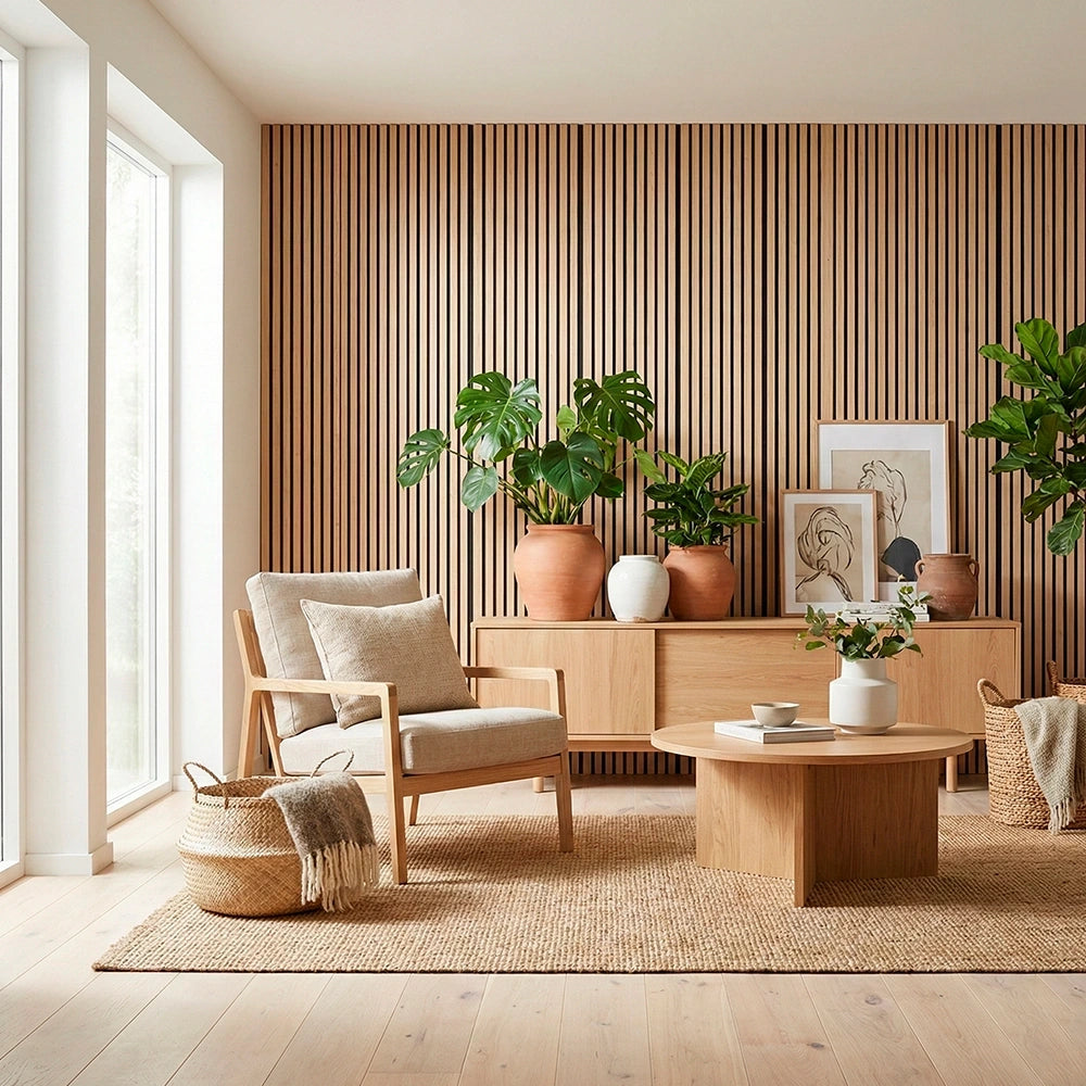 Flexibel och mångsidig lamellpanel (270 cm x 110 cm)